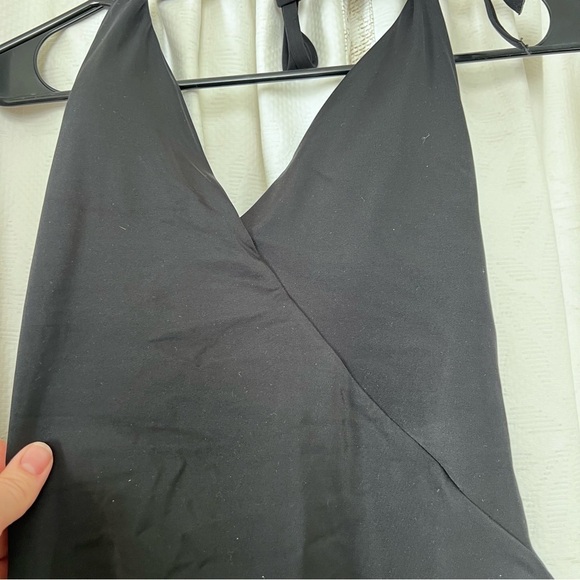 NWT Victoria’s Secret The Plunge One Piece Swimsuit in Black size Large - Picture 5 of 12